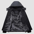 Men's Water-Repellent Winter Ski Jacket with Fleece Lining