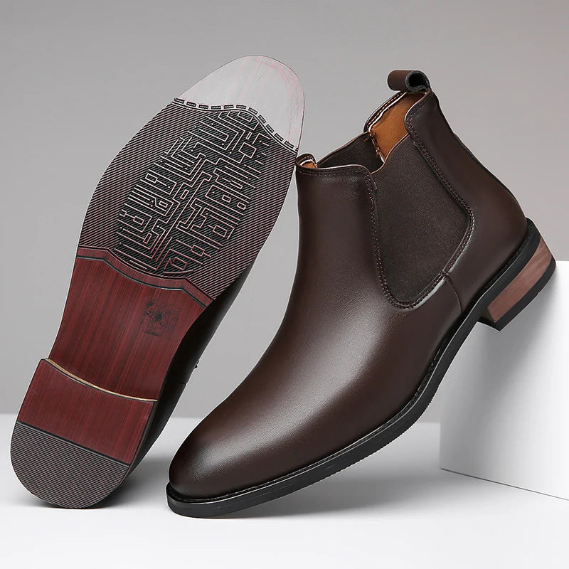 Montero Leather Chelsea Boots
