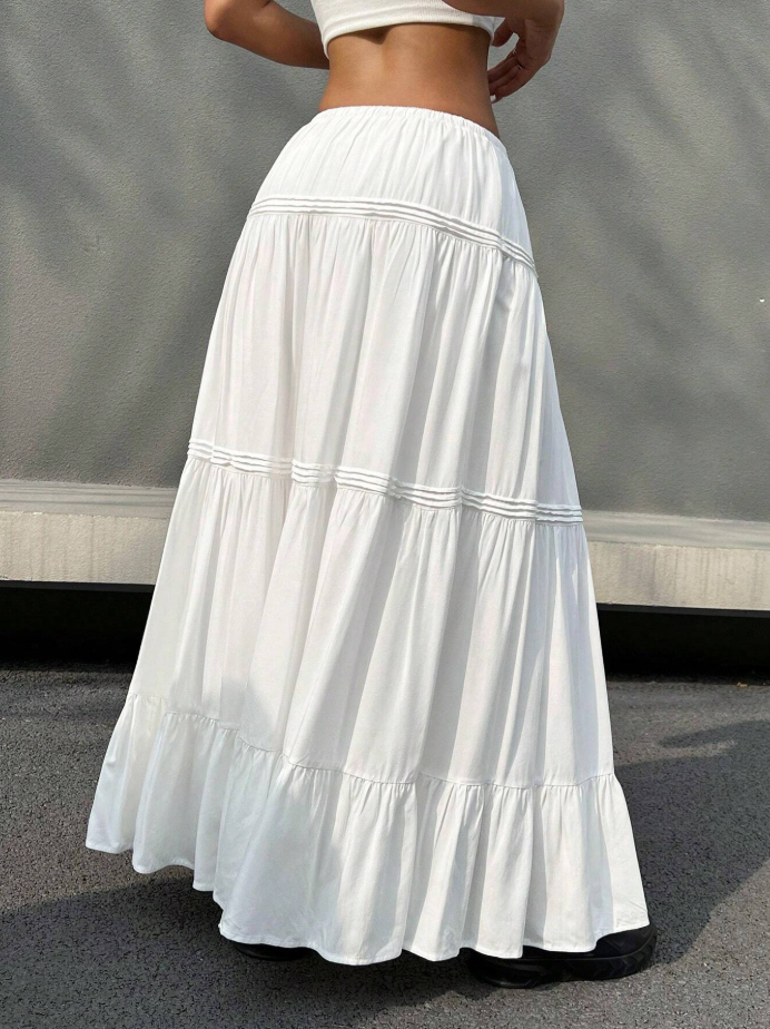Muchica Everyday Pleated Maxi Skirt