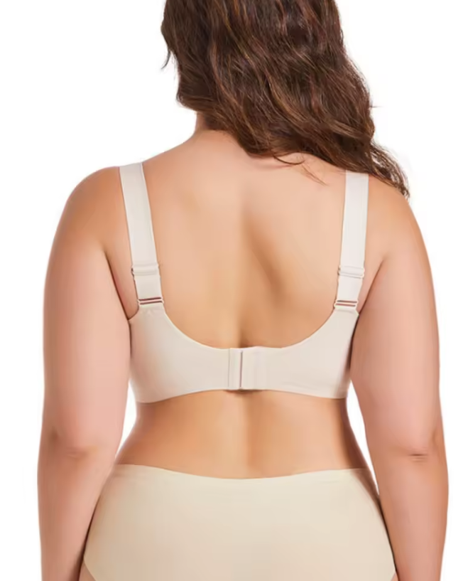 Women's Seamless Black Wire-Free Bralette