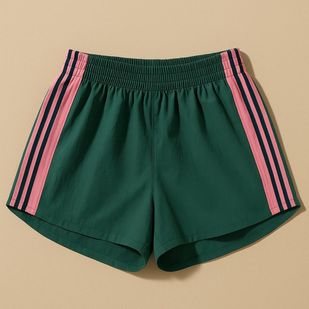 Comfortcana Women's Side Stripe Elastic Waist Casual Loose Shorts for Summer