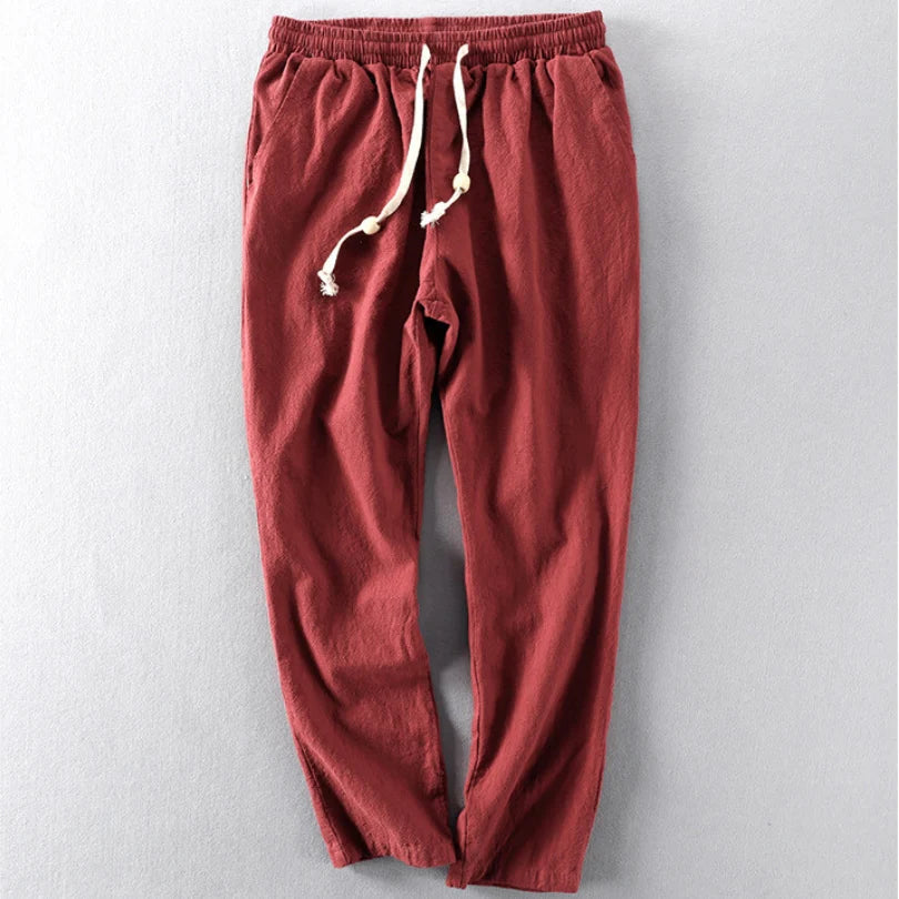 Japan-Style Cotton Trousers