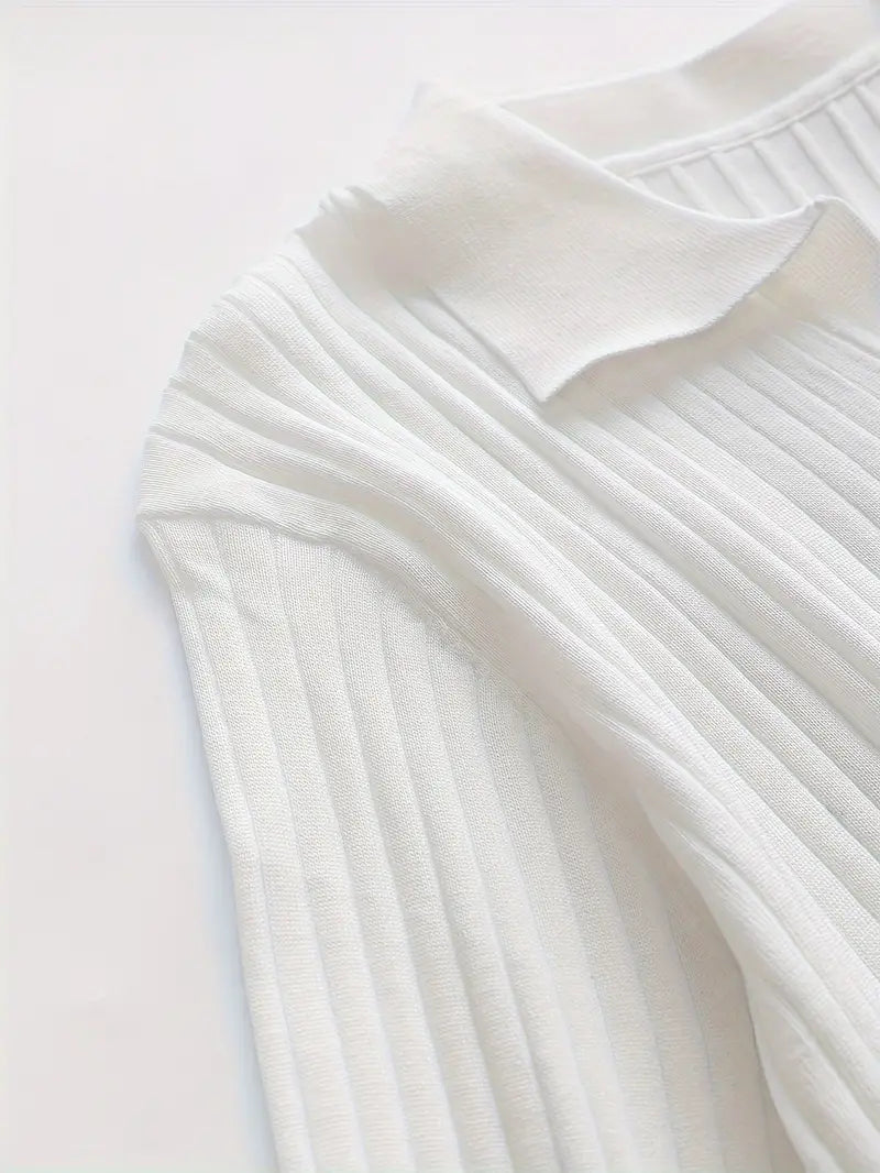 Slim Fitted Knit Sweater
