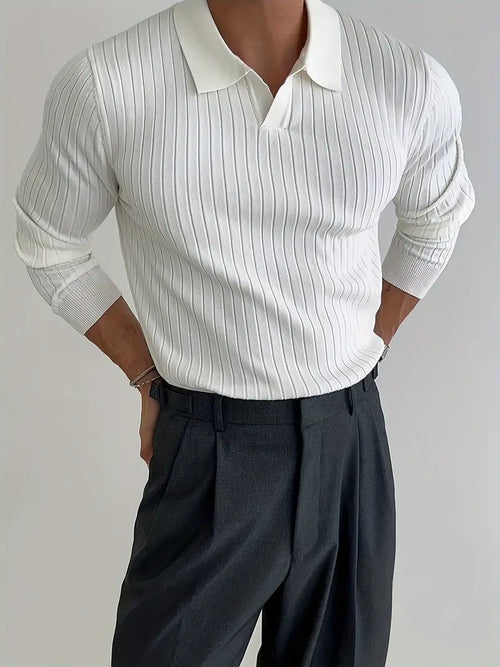 Slim Fitted Knit Sweater