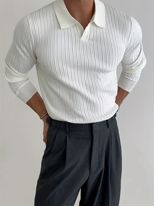 Slim Fitted Knit Sweater