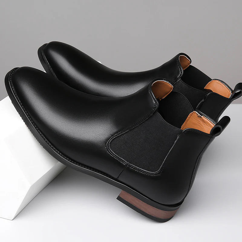 Montero Leather Chelsea Boots