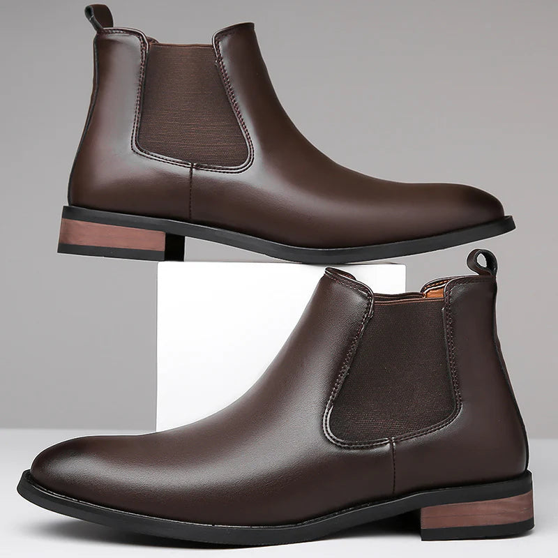 Montero Leather Chelsea Boots