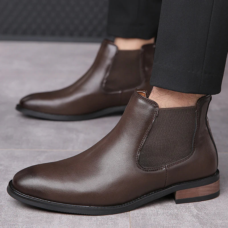 Montero Leather Chelsea Boots