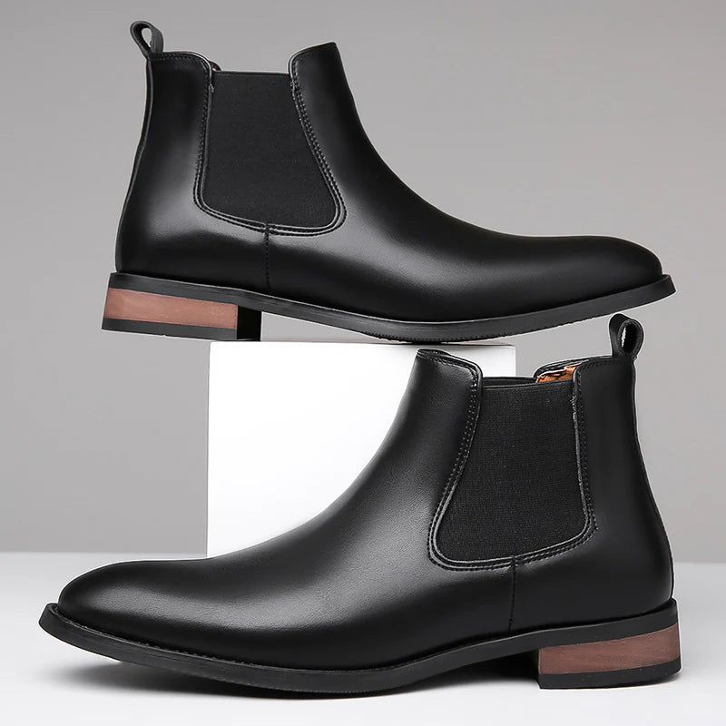 Montero Leather Chelsea Boots