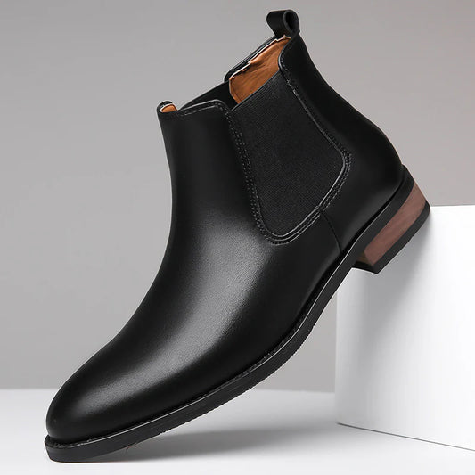 Montero Leather Chelsea Boots