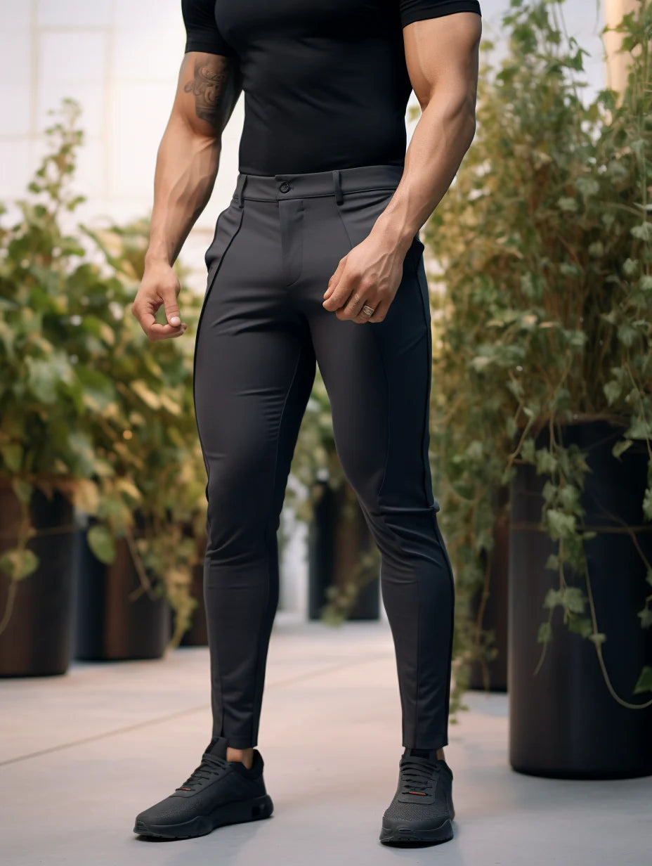 Slim Smart-Fitted Pants