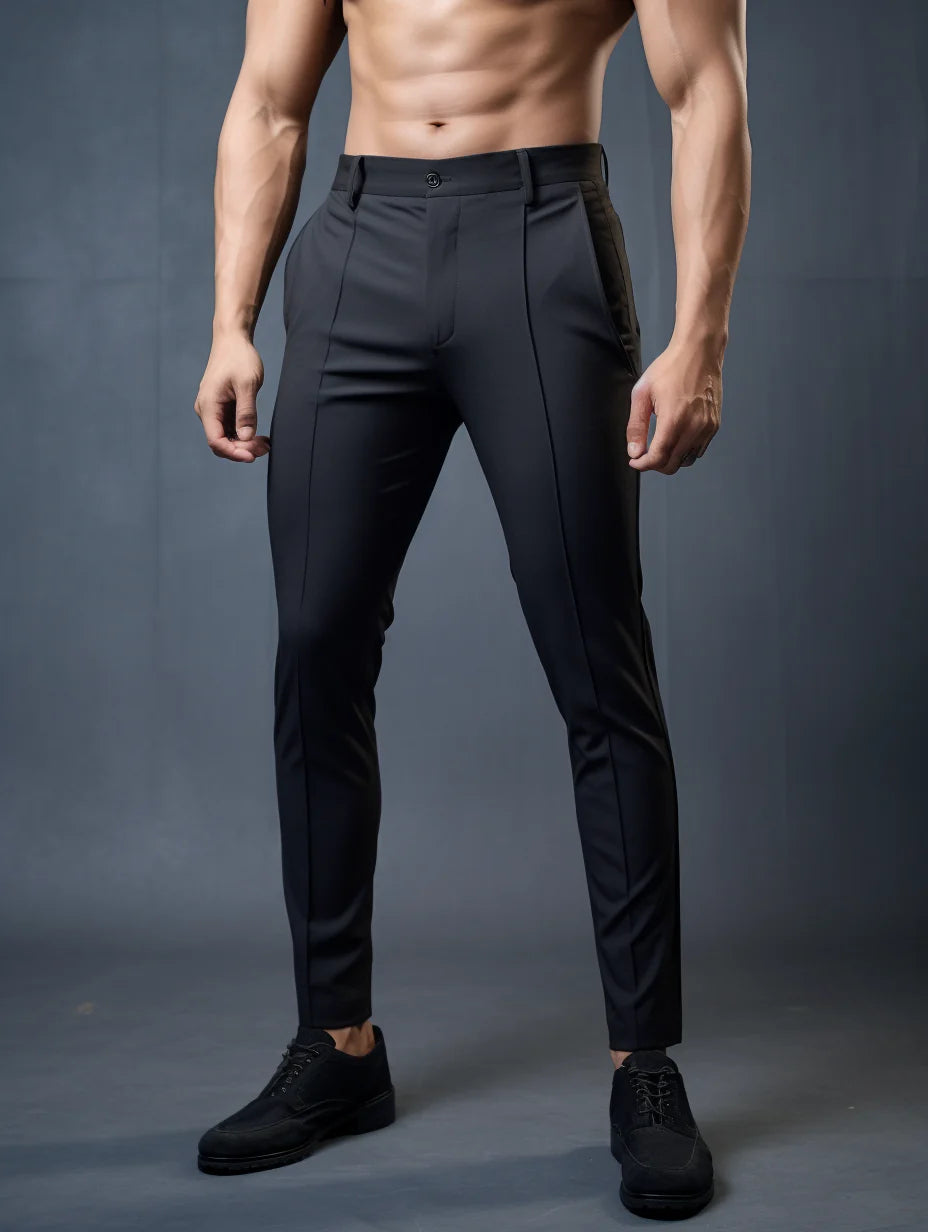 Slim Smart-Fitted Pants
