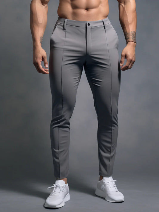 Slim Smart-Fitted Pants