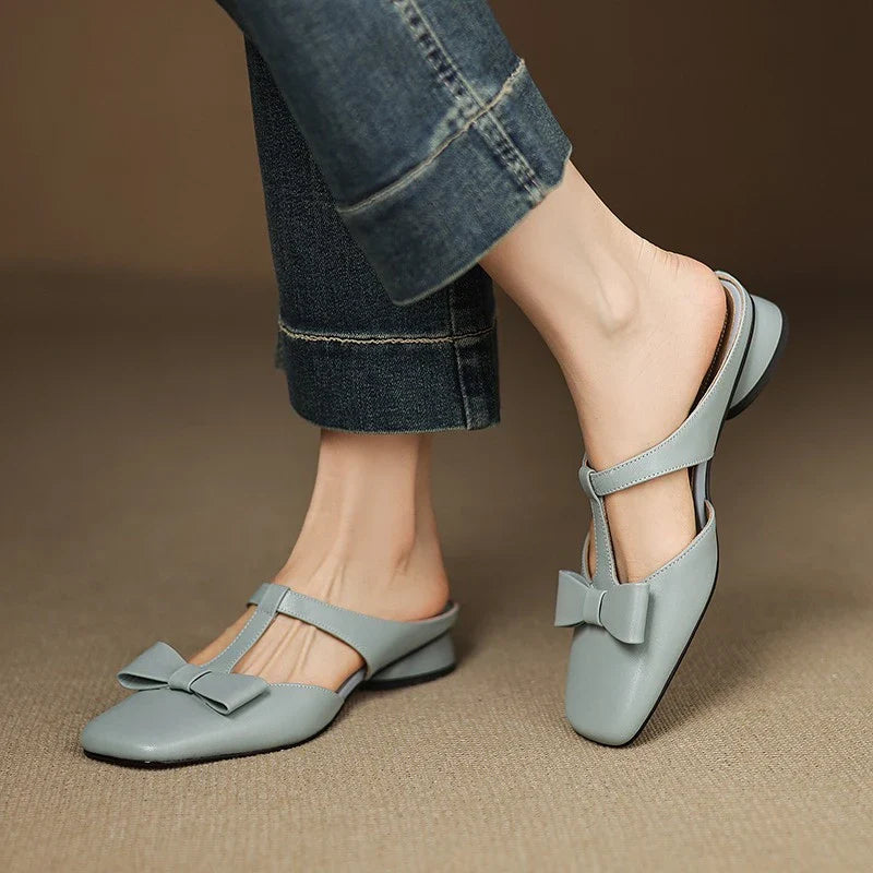 Varenne Leather Mules