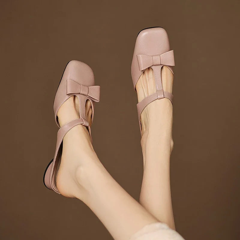 Varenne Leather Mules