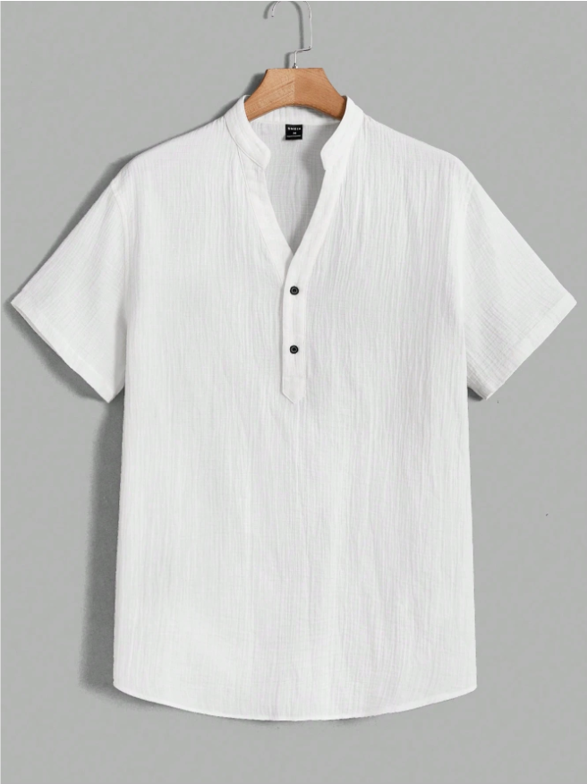 Men's Loose Fit Casual Shirt