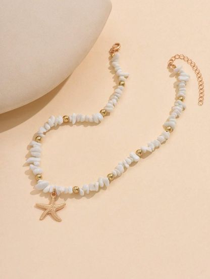 Starfish Pendant, Suitable For Women Daily And Travel Wear