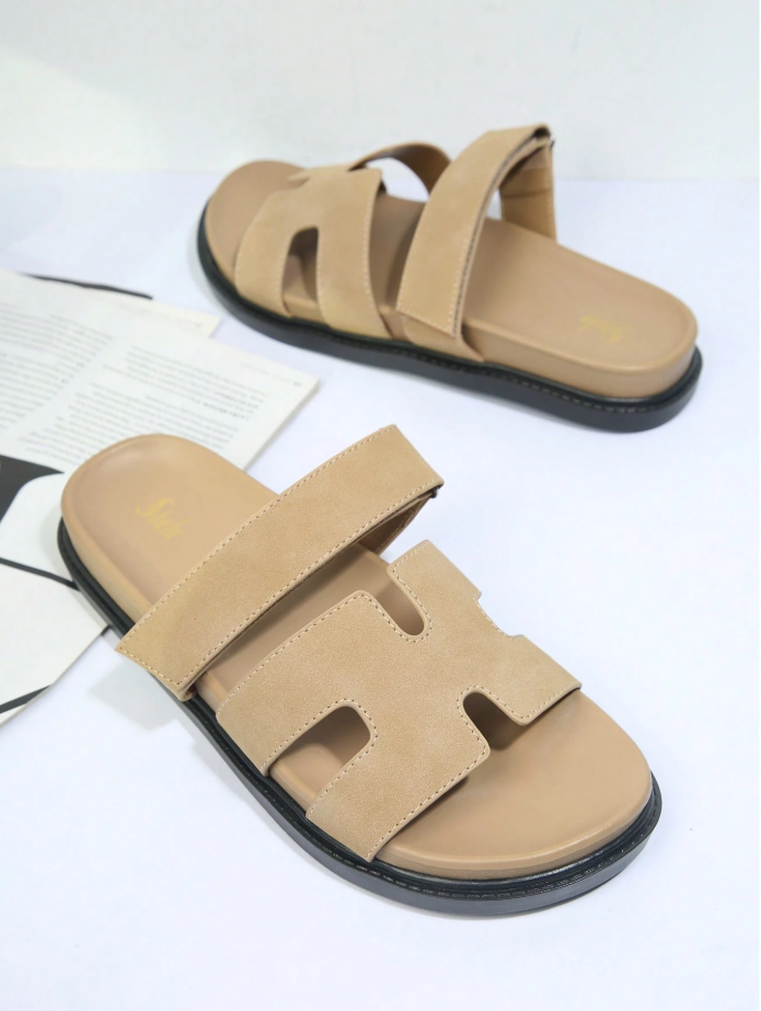 Women’s Comfy Open Toe Suede Sandals