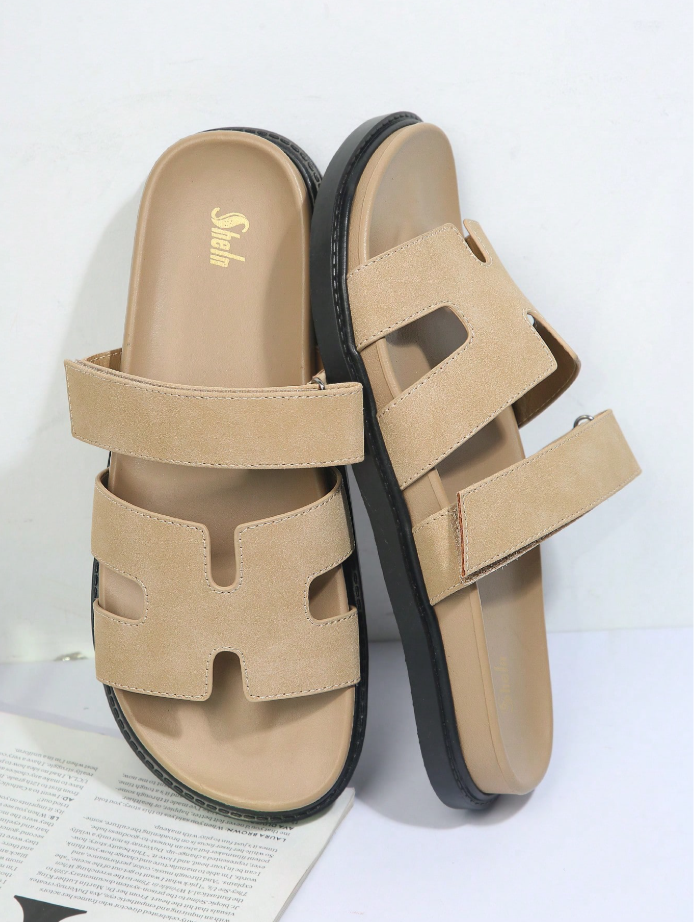 Women’s Comfy Open Toe Suede Sandals