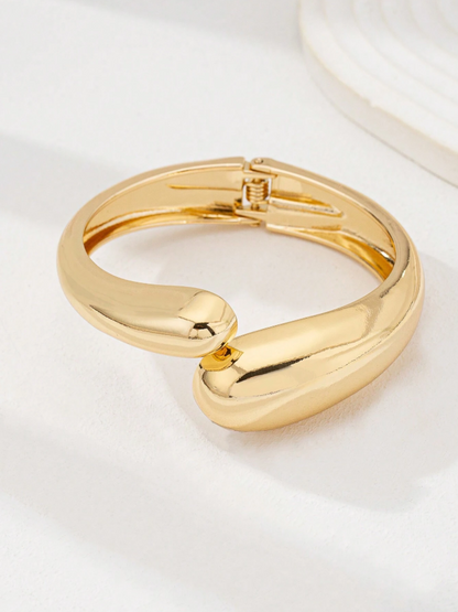 Golden Snake Cuff Bracelet