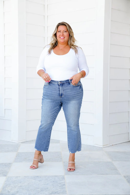 Classic Straight-Leg Jeans