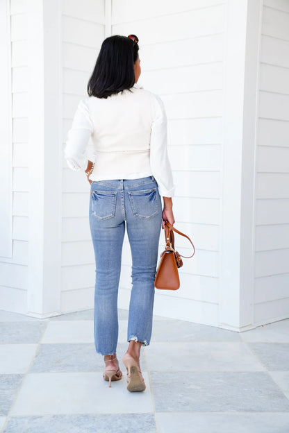 Classic Straight-Leg Jeans