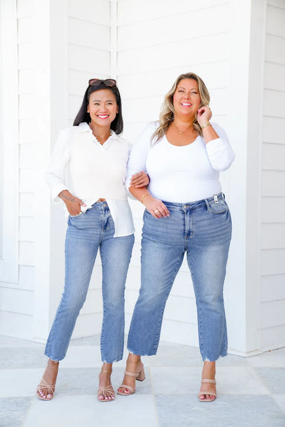 Classic Straight-Leg Jeans