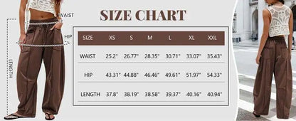 Contrast Stitch Cargo Pants