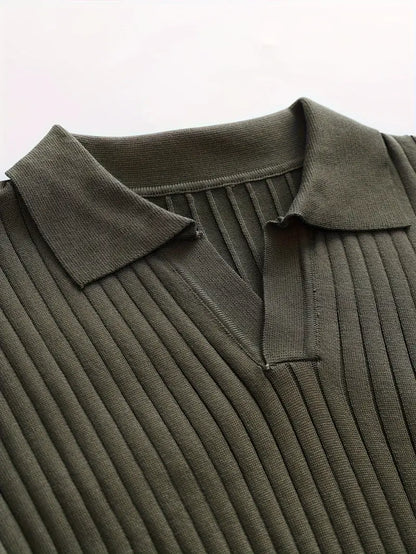 Slim Fitted Knit Sweater